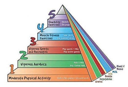 The New Physical Activity Pyramid for Kids